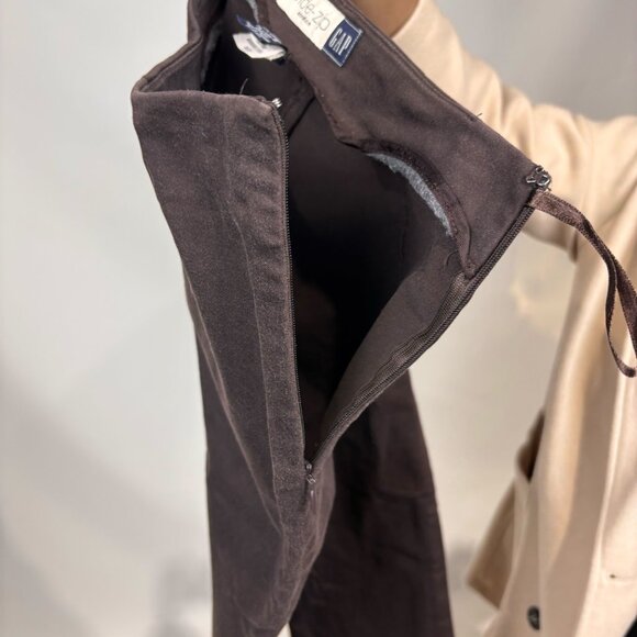 π€ GAP Brown Stretch Pants β Size 0 π€ - Picture 4 of 4